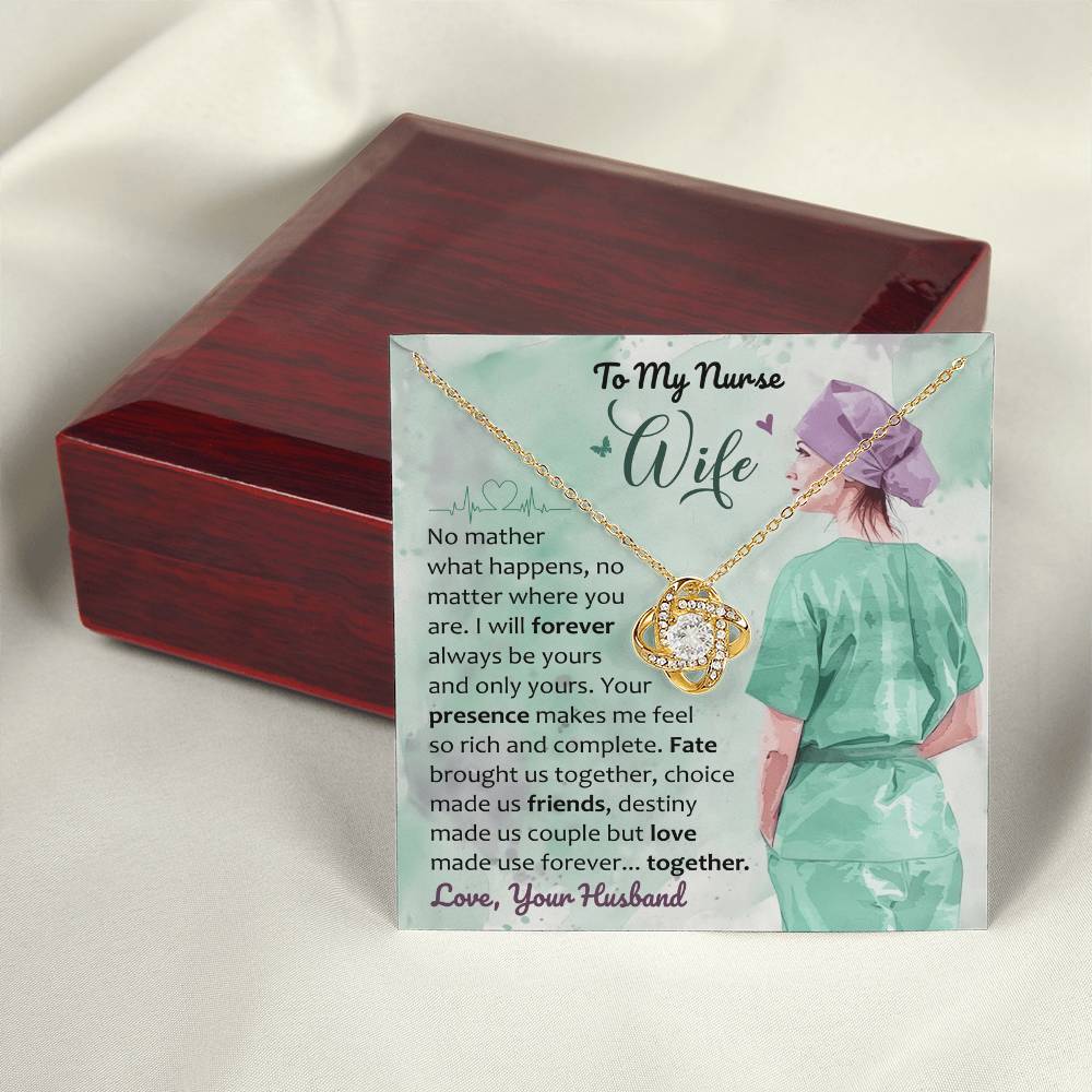 To My Nurse Wife - Forever Yours, Grateful for Your Presence and Love in My Life