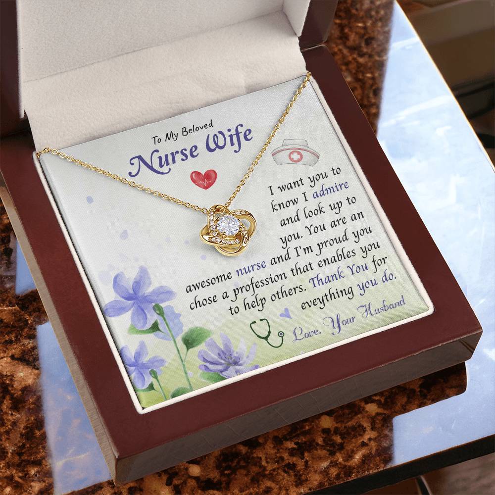 To My Beloved Nurse Wife - Thank You for Your Dedication, Forever Proud of You