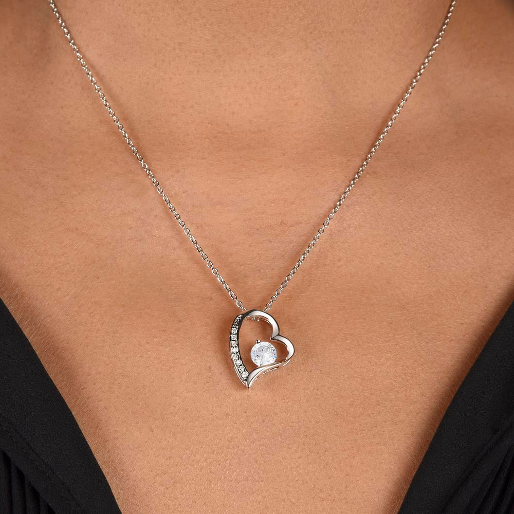 Future Wife Love Card - Meaningful Engagement or Wedding Gift from Future Husband Forever Love Necklace