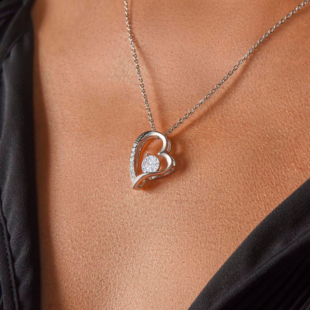 To My Daughter-in-Law Necklace - A Forever Bond of Love and Blessings