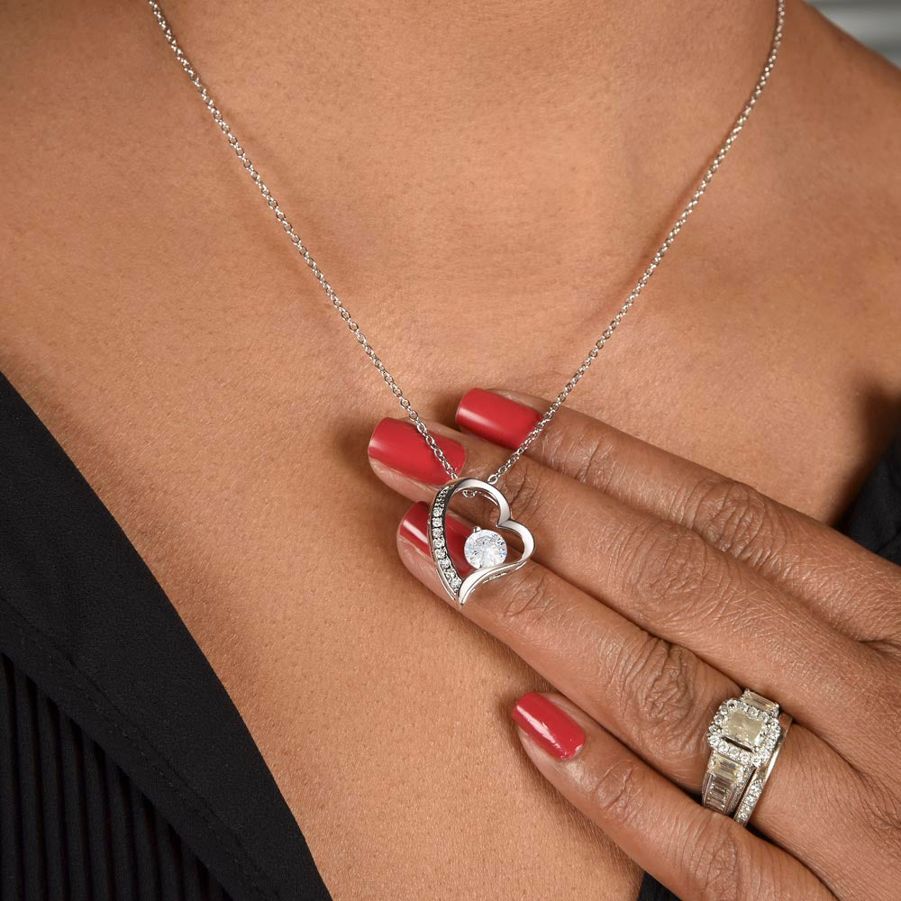 Future Wife Love Note - Meaningful Gift for Engagement, Wedding, or Proposal Forever Love Necklace