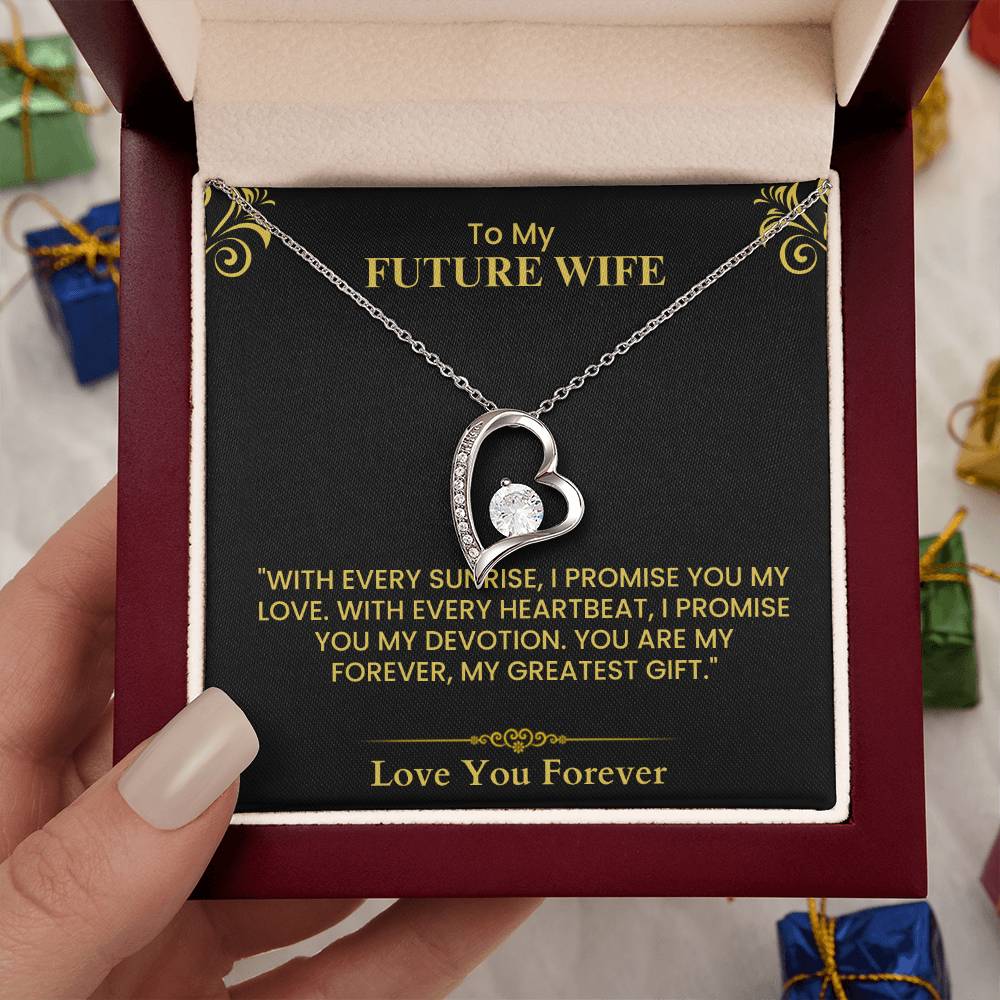 Romantic Gift for Future Wife – Heartfelt Love Message & Proposal Keepsake