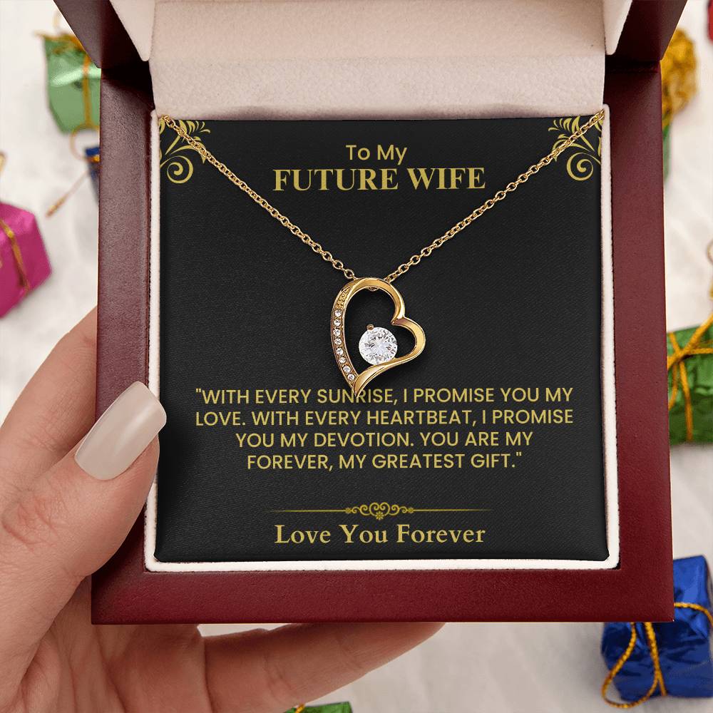 Romantic Gift for Future Wife – Heartfelt Love Message & Proposal Keepsake