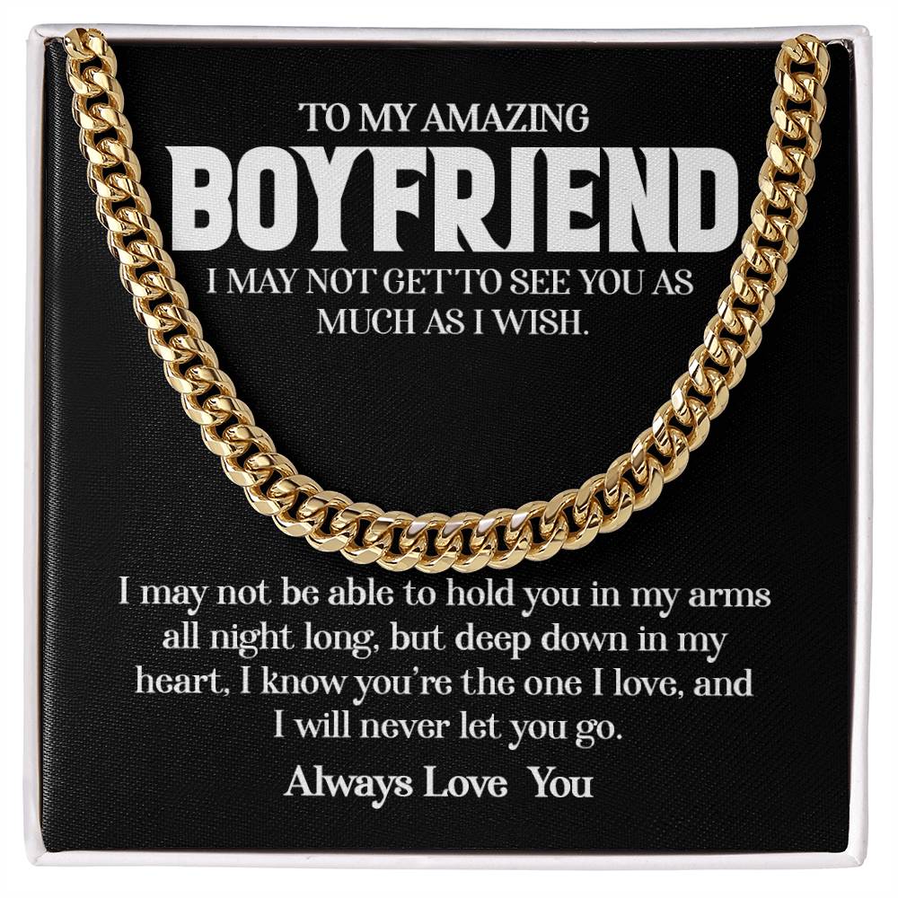 To My Amazing Boyfriend - A Love That Will Never Let You Go, Even When We're Apart