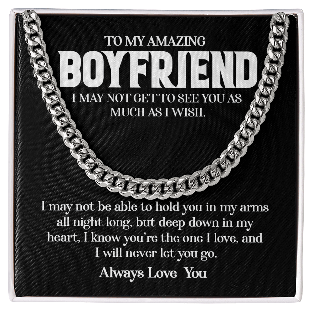 To My Amazing Boyfriend - A Love That Will Never Let You Go, Even When We're Apart
