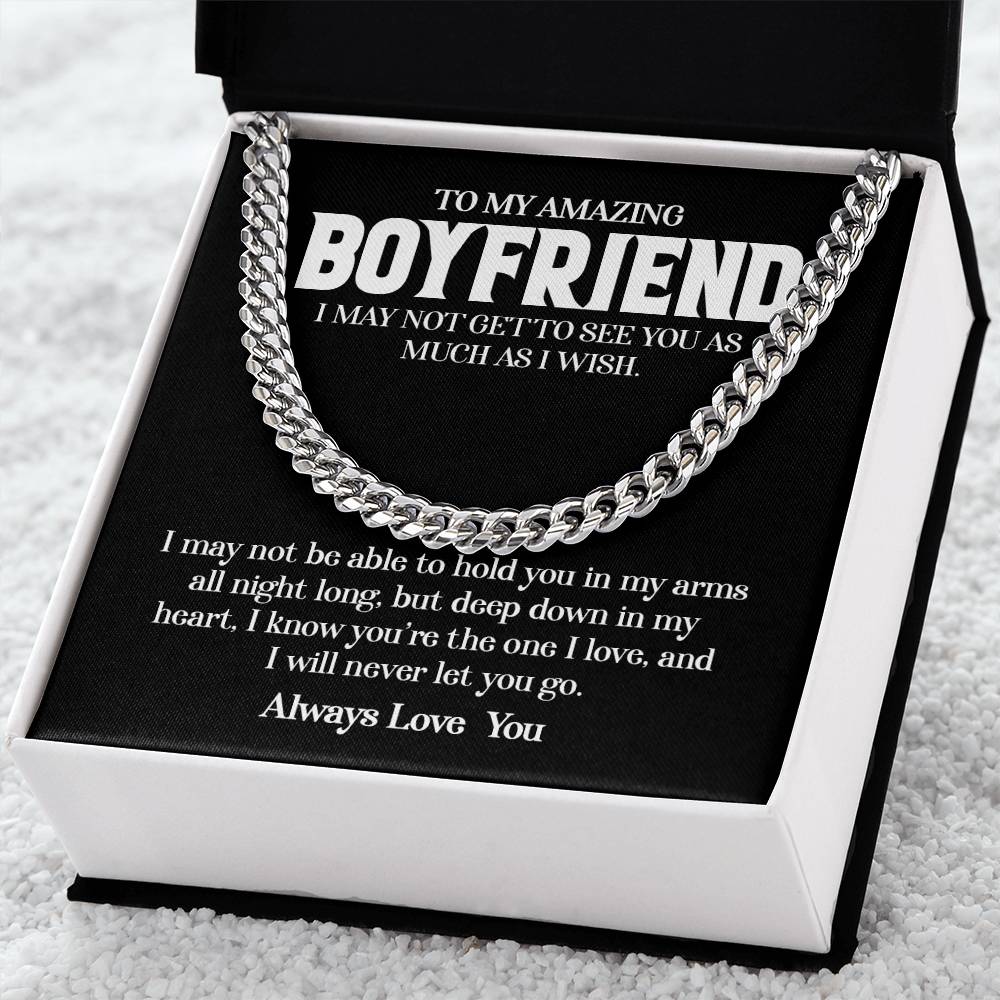 To My Amazing Boyfriend - A Love That Will Never Let You Go, Even When We're Apart