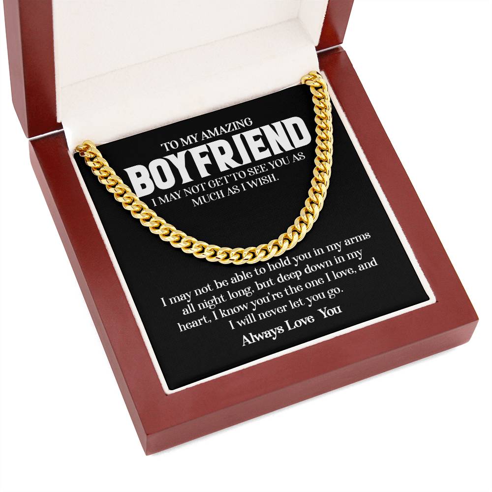To My Amazing Boyfriend - A Love That Will Never Let You Go, Even When We're Apart