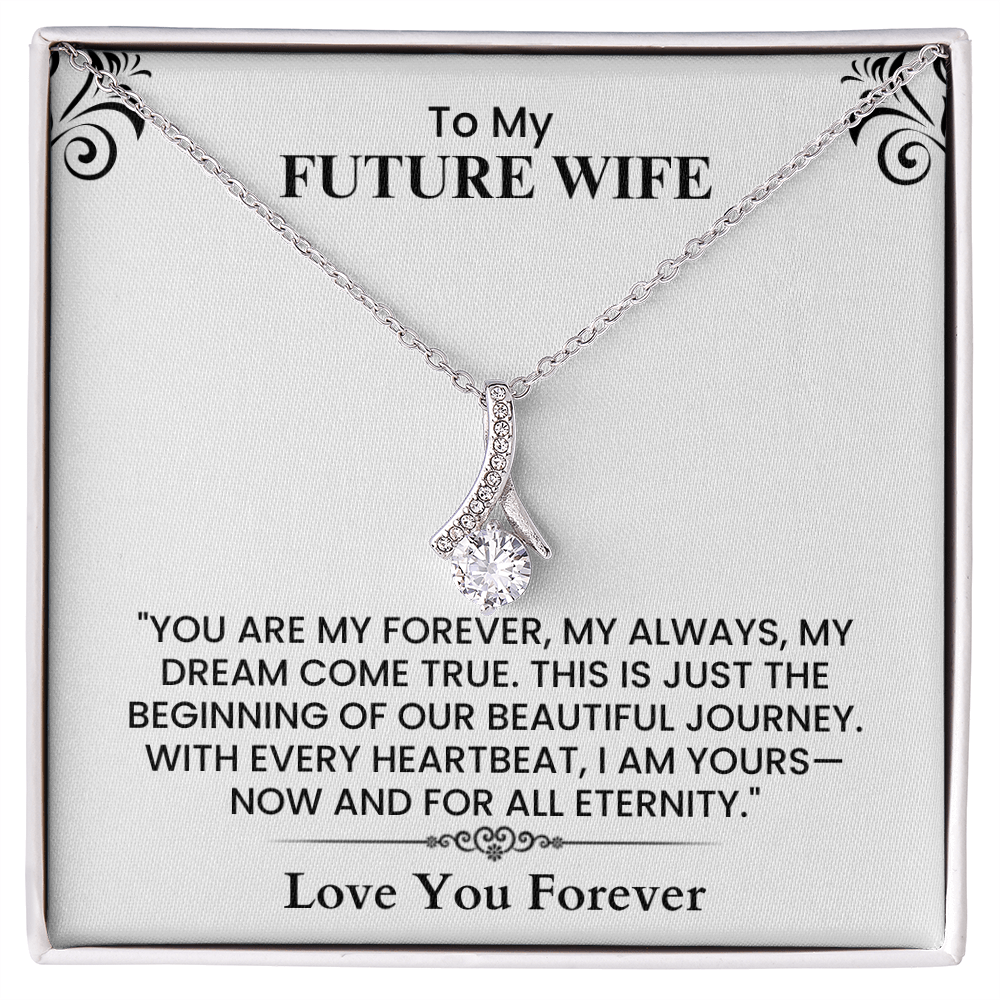 To My Future Wife Card - Sentimental Love Note for Fiancée, Perfect Anniversary Gift Alluring