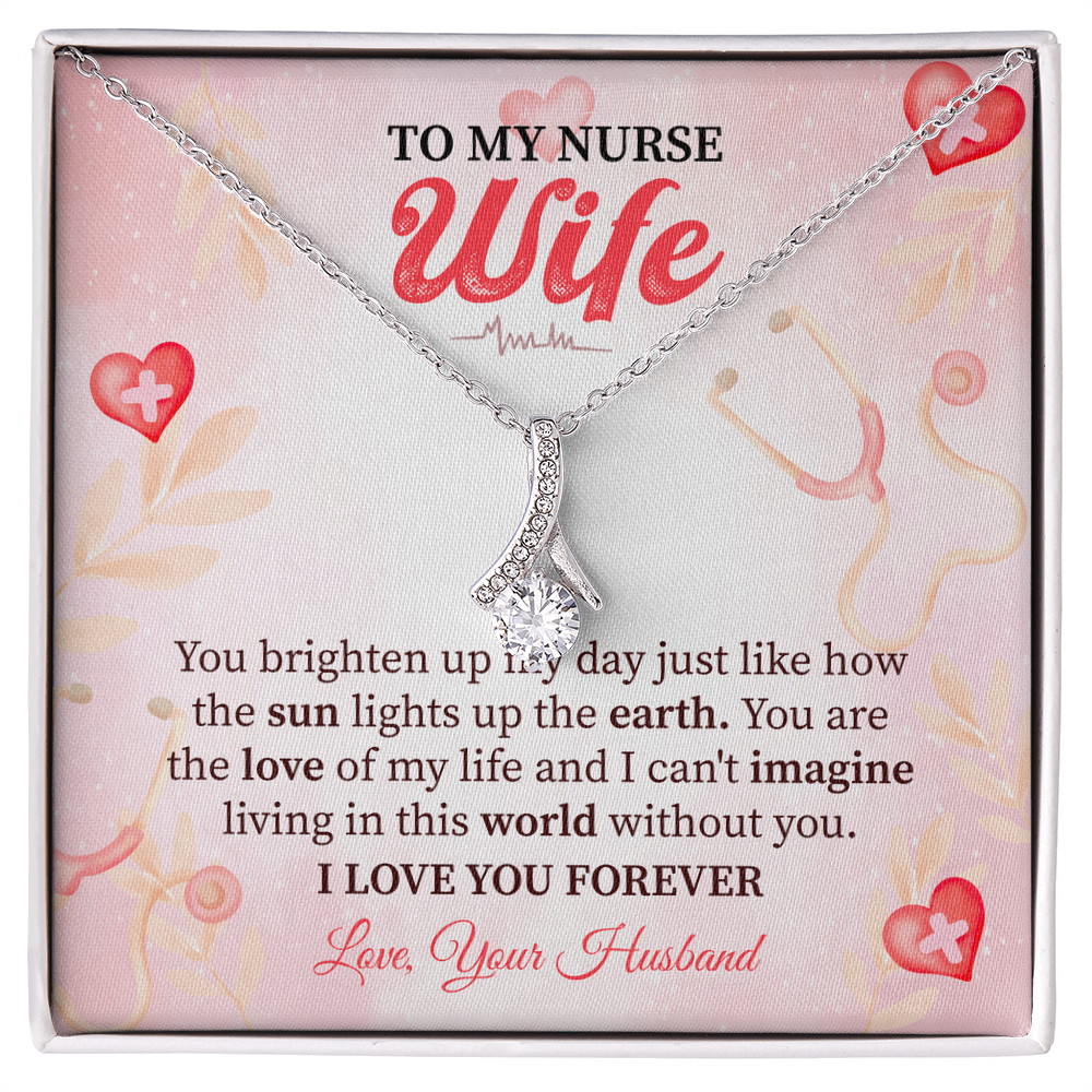 To My Beloved Nurse Wife - Thank You for Being the Love of My Life, I Love You Forever Alluring Beauty