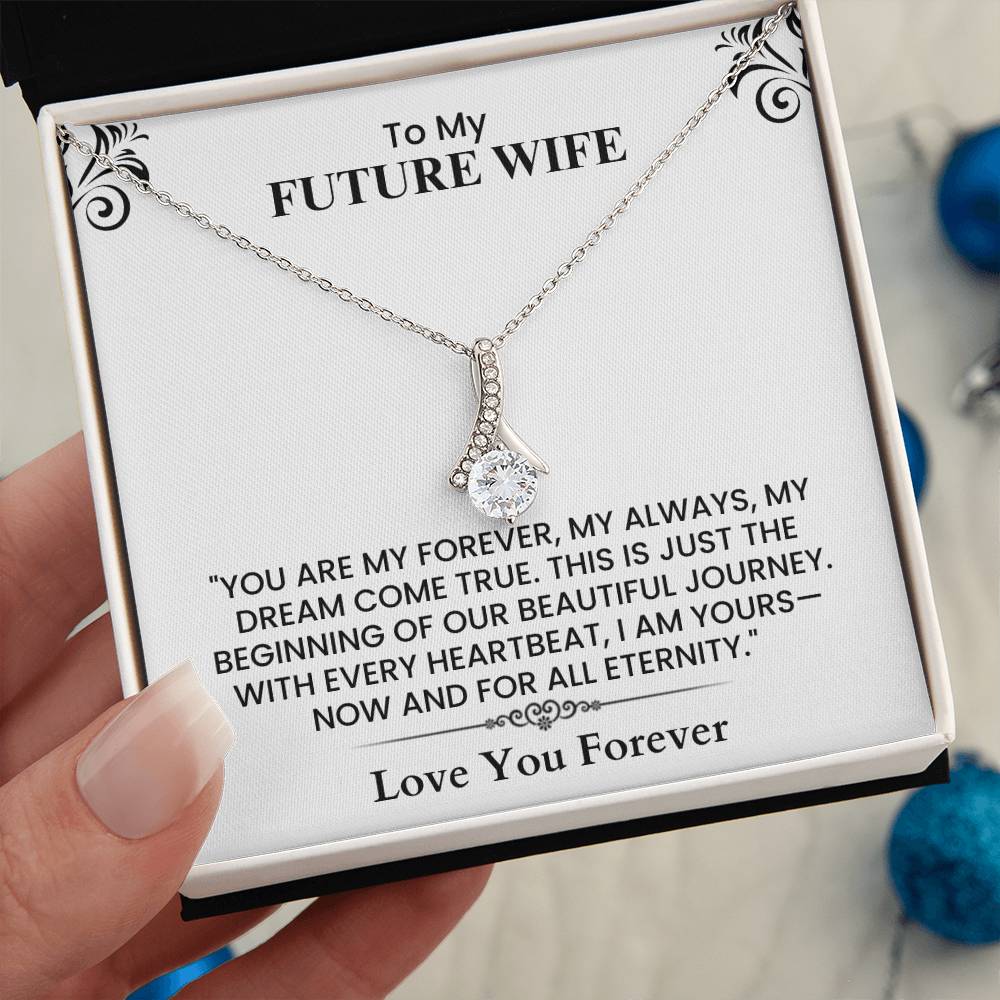 To My Future Wife Card - Sentimental Love Note for Fiancée, Perfect Anniversary Gift Alluring