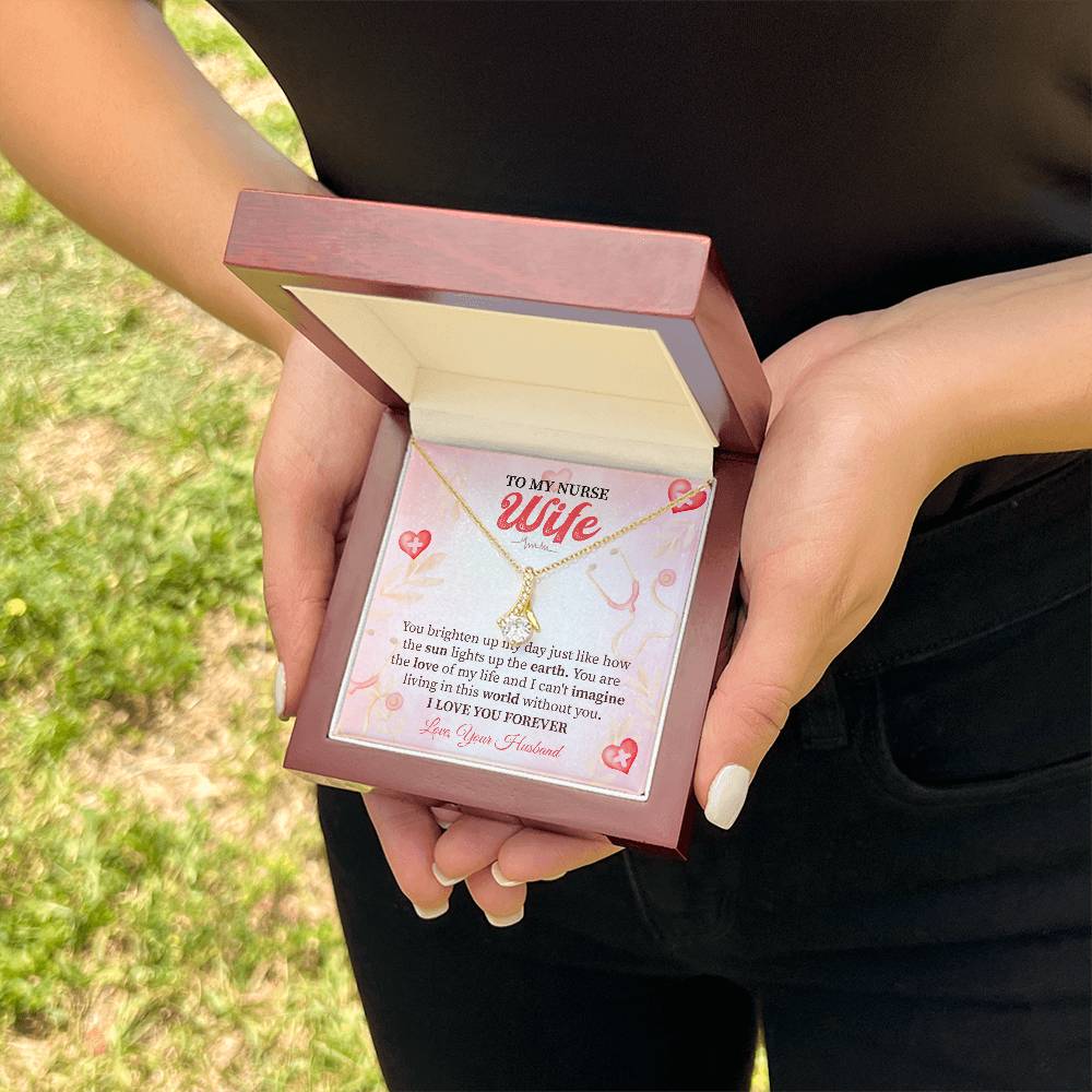 To My Beloved Nurse Wife - Thank You for Being the Love of My Life, I Love You Forever Alluring Beauty