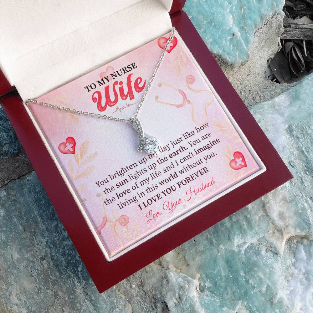 To My Beloved Nurse Wife - Thank You for Being the Love of My Life, I Love You Forever Alluring Beauty