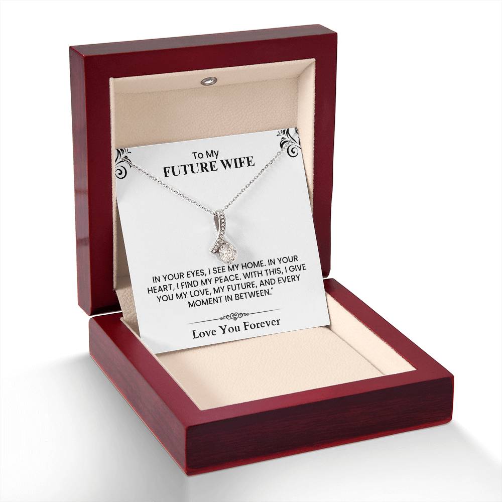 To My Future Wife – Emotional Wedding Gift from Groom The Alluring Beauty necklace