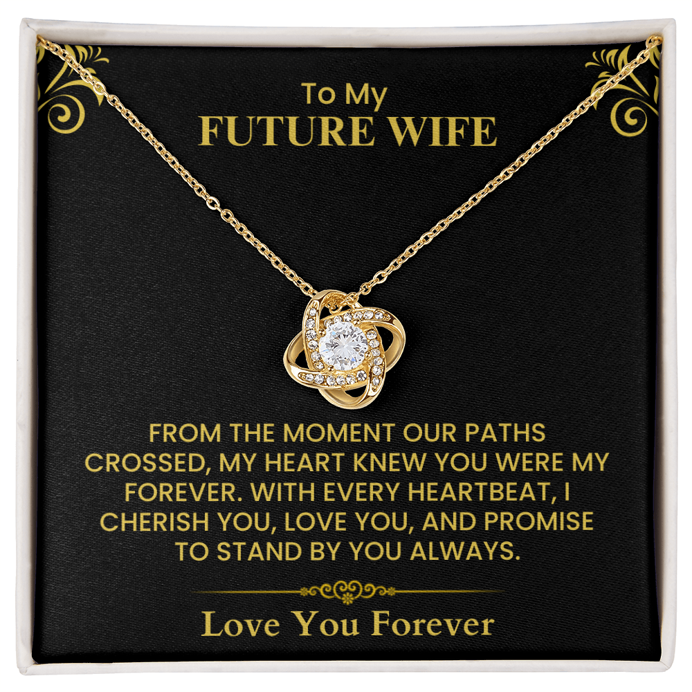 To My Future wife-Heartfelt Engagement Gift cubic