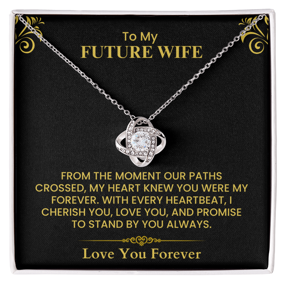 To My Future wife-Heartfelt Engagement Gift cubic