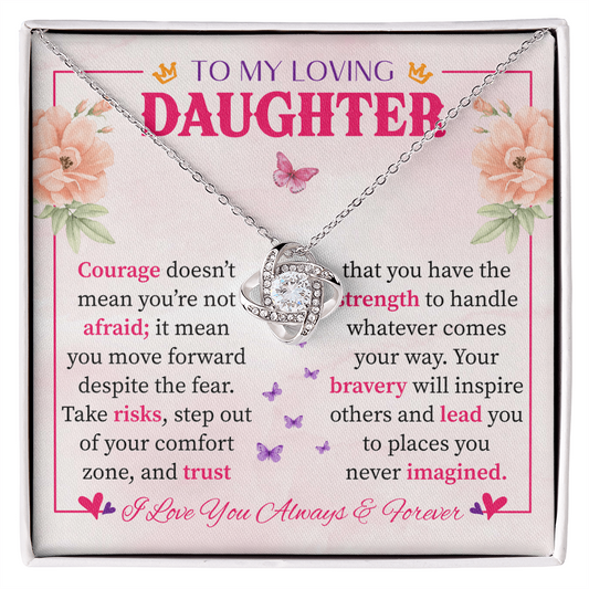 To My Loving Daughter - Meaningful Gift with Motivational Message