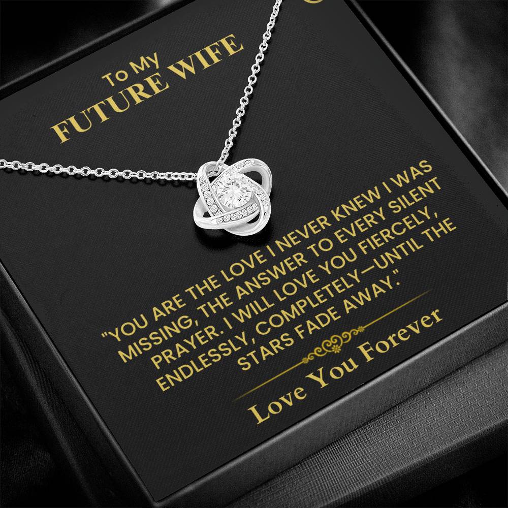 Romantic Gift for Future Wife - Emotional Love Message for Proposal or Wedding