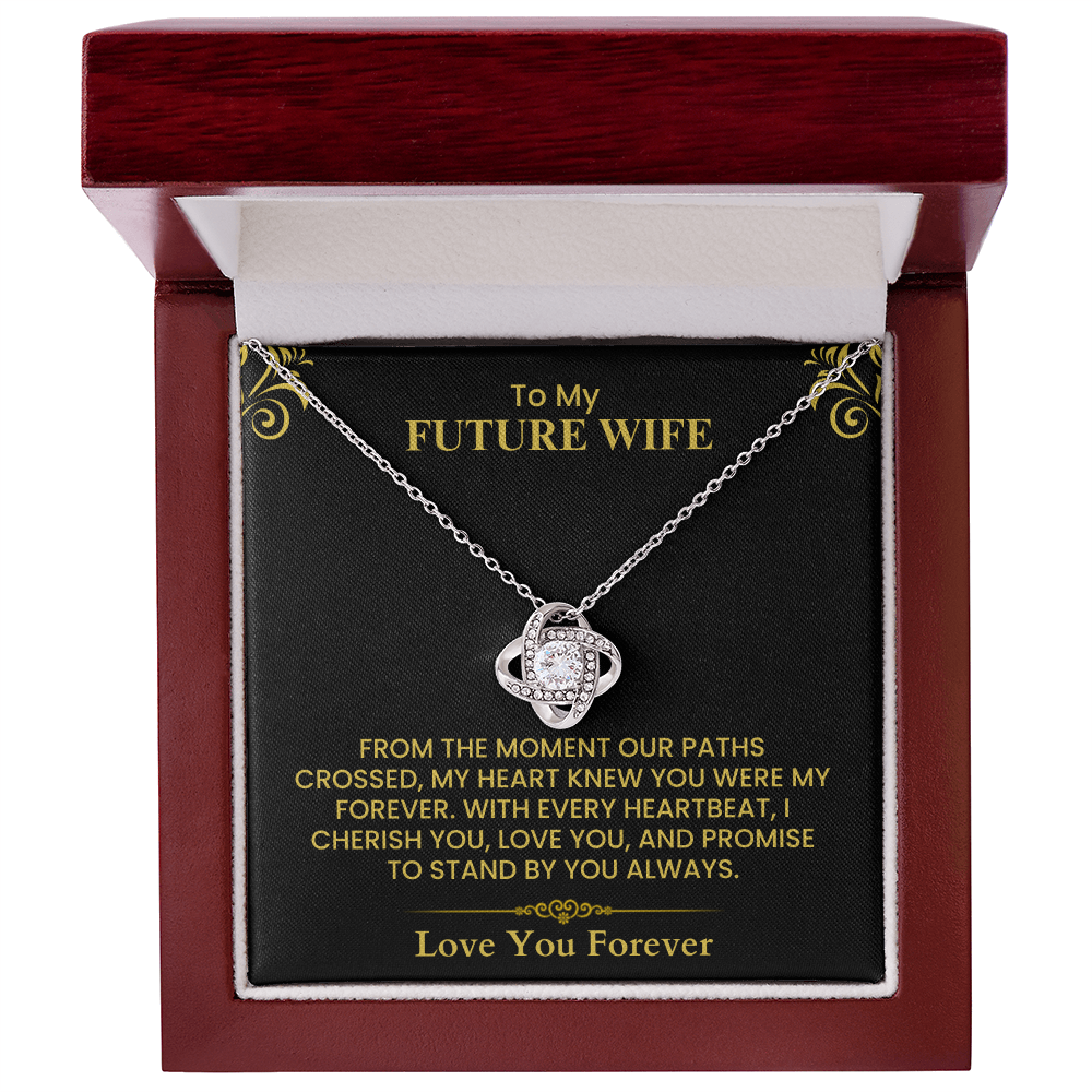 To My Future wife-Heartfelt Engagement Gift cubic