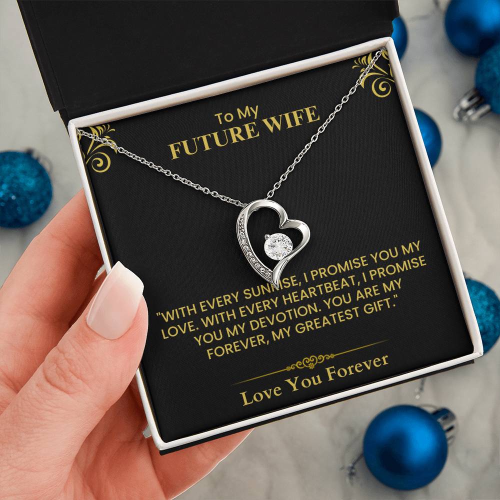 Romantic Gift for Future Wife – Heartfelt Love Message & Proposal Keepsake