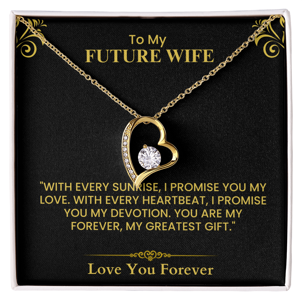 Romantic Gift for Future Wife – Heartfelt Love Message & Proposal Keepsake