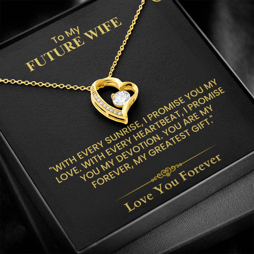 Romantic Gift for Future Wife – Heartfelt Love Message & Proposal Keepsake